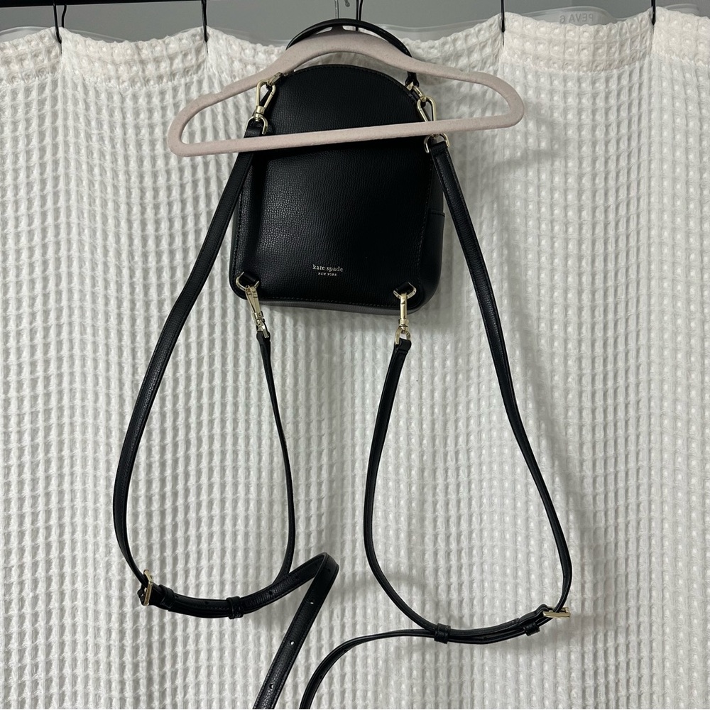Kate Spade Amelia Francois French Bulldog mini backpack - Picture 5 of 8